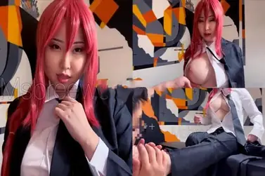 Msbreewc Cosplay Makima Bikin Pecinta Anime Mimisan